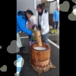 餅つき